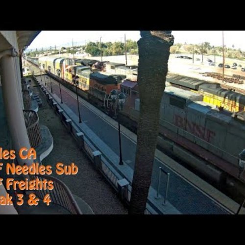 Needles California Live Train Webcam: BNSF & Amtrak Views