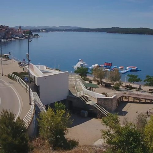 Šibenik Plage Banj Beach Live View