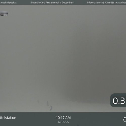 Reischlberg Mittelstation Live Cam - Hochficht Ski Resort