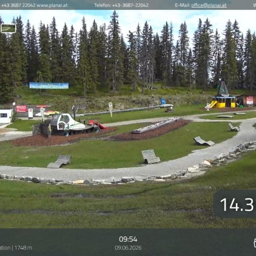 Hopsi Express Talstation Live View in Schladming, Austria