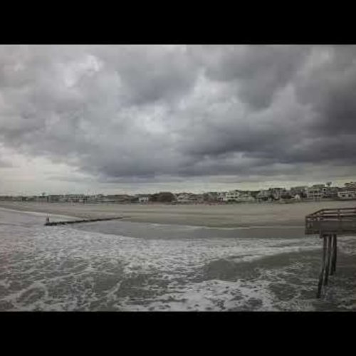 Margate Fishing Pier Sunset New Jersey, USA