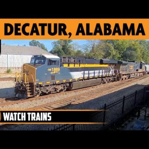 Decatur Union Depot Trainspotting Live View