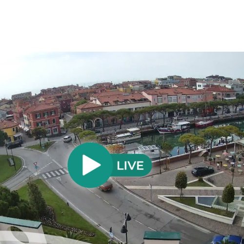 Experience Caorle's Charming Ortszentrum Through Live Cam