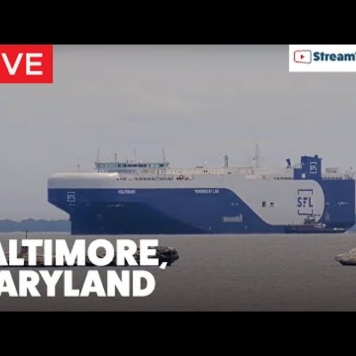 Live Webcam: Baltimore Shipping Channel