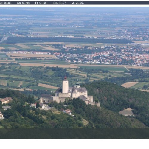 Forchtenstein Rosalia Webcam: Live Views of Austrian Castle & Landscape