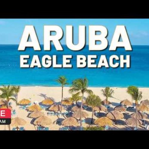 Aruba Eagle Beach Live View From Above