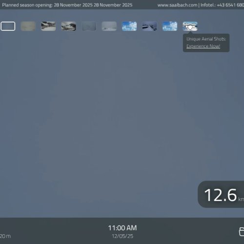 Saalbach Schattberg-Ost Live Webcam HD | Austrian Alps Ski Resort