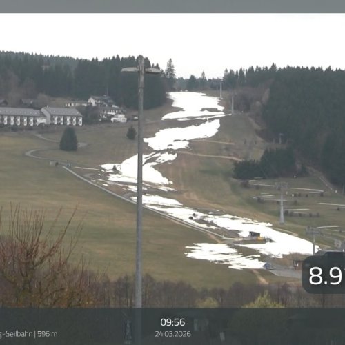 Willingen Ettelsberg Cable Car: Live Ski Slope & Valley Views