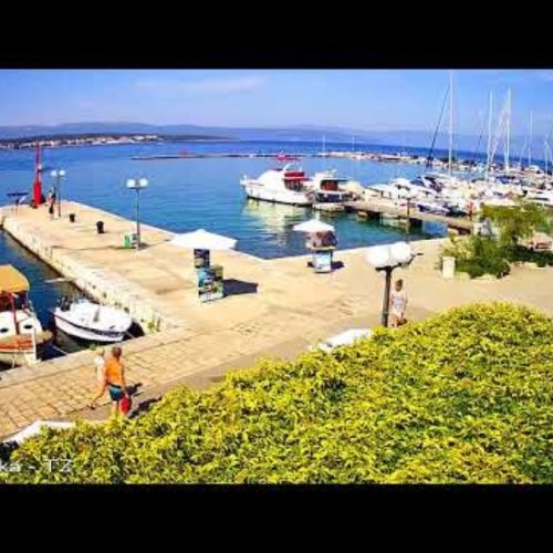 Malinska Marina Live Webcam: Adriatic Sea Views in Croatia