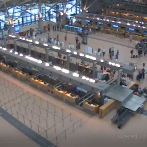 Hamburg Airport (HAM), Terminal 2 Live View