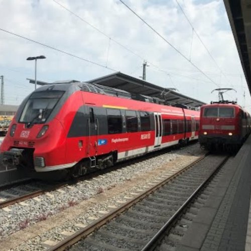 Freilassing Railway Junction Panorama