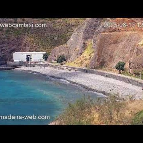 Caniçal Beach Live Webcam, Madeira, Portugal