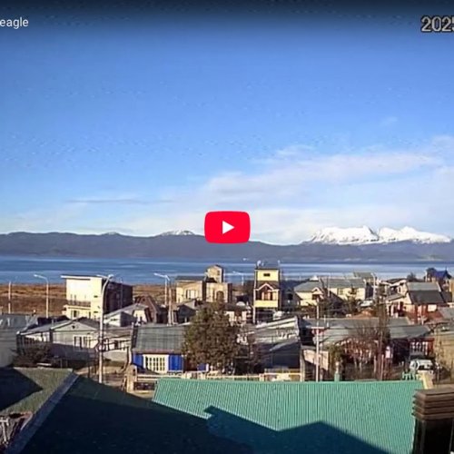 Live Webcam: Ushuaia & Beagle Channel, Tierra del Fuego, Argentina