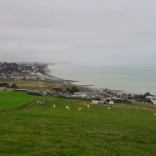 Sainte-Marguerite-sur-Mer Live Webcam: Normandy Coast & Pastoral Views