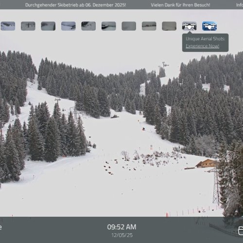 Brixen im Thale Live Webcam: Filzalmsee Ski Slopes & Austrian Alps