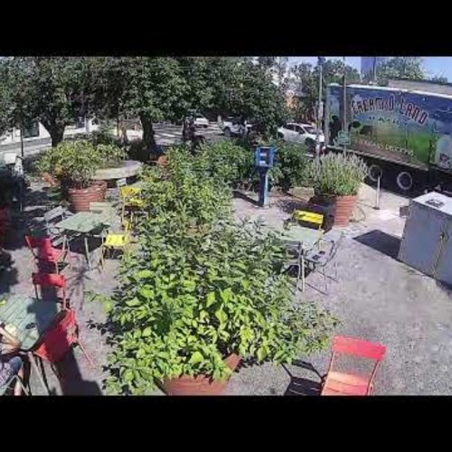 Philadelphia Triangle Square Live Webcam: Urban Cafe & Street View
