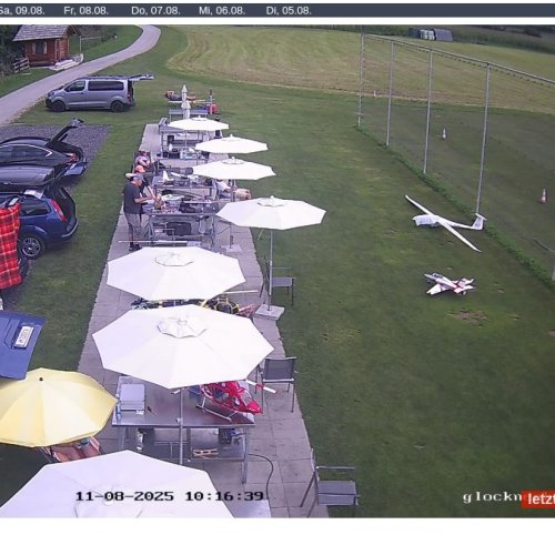 Berg im Drautal RC Airfield Live Webcam: Model Flying in the Austrian Alps