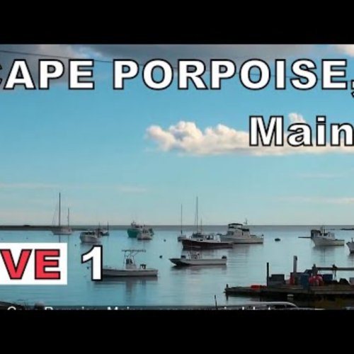 Cape Porpoise Pier Outer Harbor Live Webcam