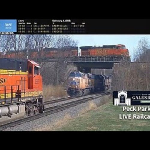 Peck Park BNSF Mainline Railcam