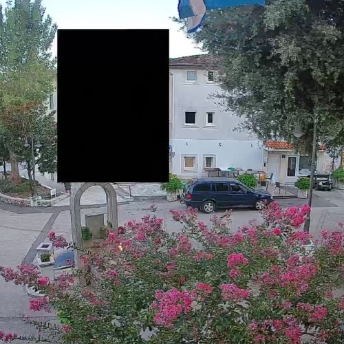Mošćenička Draga Town Center Live Camera | Adriatic Coast View