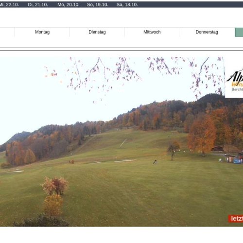 Obersalzberg Gutshof Live Webcam: Berchtesgaden Alpine Views