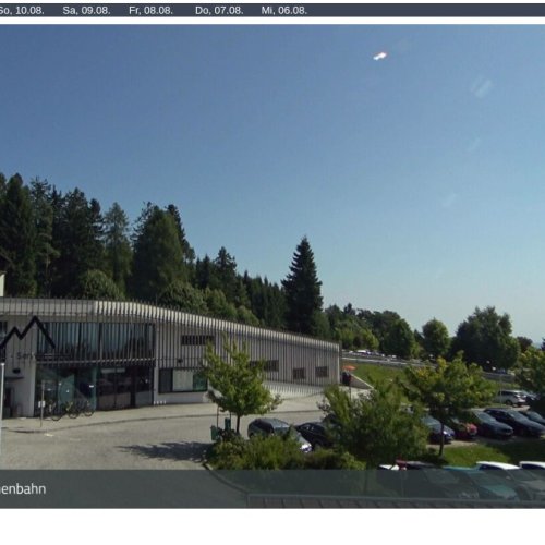 Mönichkirchen Sonnenbahn Live Webcam: Alpine Views from the Valley Station