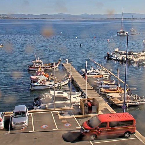 Hyères Marina Live Webcam: View of Port Vauban, France