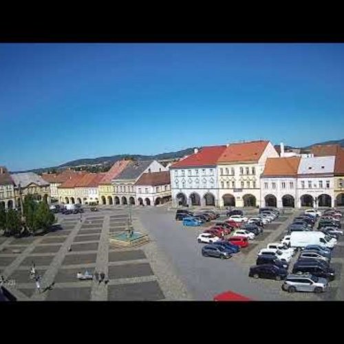 Jičín Valdštejnovo Square Live Webcam