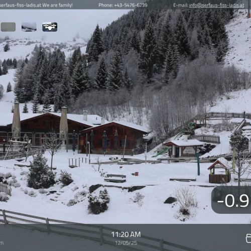 Serfaus Königsleithe Live Webcam: Alpine Views & Snow Conditions