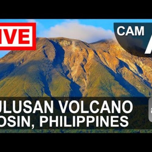 Bulusan Volcano Live Cam: Irosin, Philippines