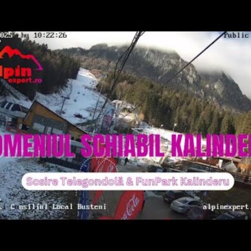 Experience the Thrill of Kalinderu Funpark Slope Base in Buşteni, Romania 🏂