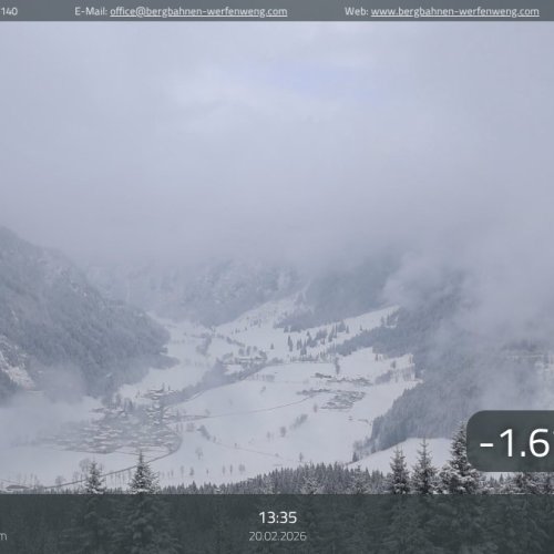 Werfenweng Rosnerköpfl Live: Alpine Village & Mountain Weather