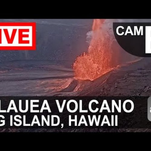 Kilauea Volcano Live Stream | Big Island, Hawaii