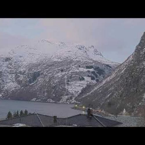 Live Geirangerfjord Webcam: Norway's UNESCO World Heritage Site