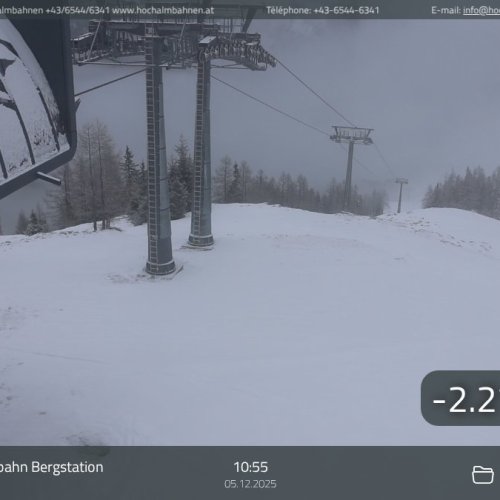 Rauris Waldalmbahn Live Webcam: Alpine Views & Ski Conditions