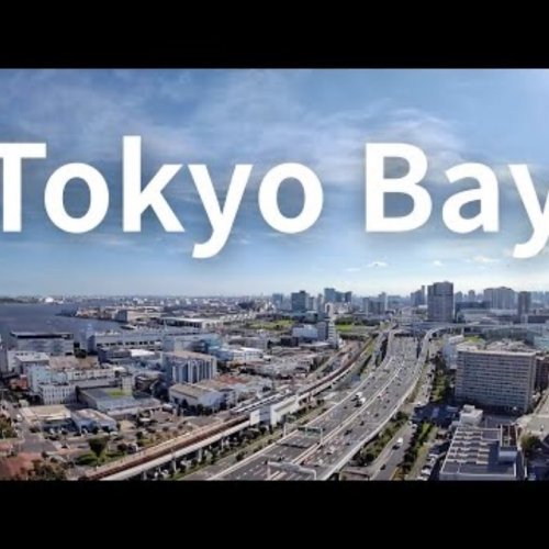 Tokyo Bay Live: Shuto Expressway at Shinonome Traffic & Skyline