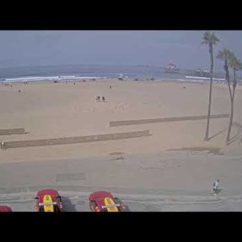Huntington Beach Live Webcam: Pier & Pacific Views