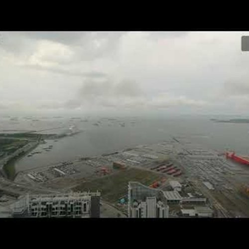 Port of Singapore Live Webcam: Global Shipping Hub View