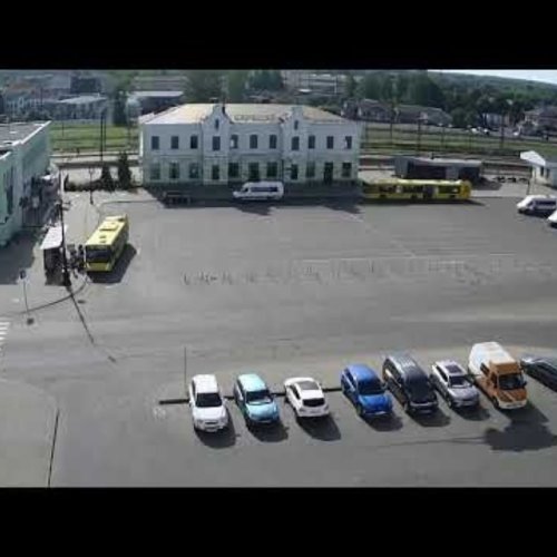 Barysaw Railway Station Square Live View