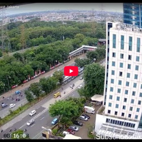 Live Traffic on DI Panjaitan Street, East Jakarta