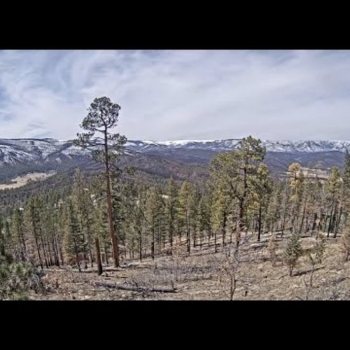 Pendaries Mountain Skyline Panorama