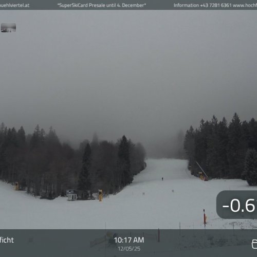 Live from Skiarena Hochficht: Klaffer am Hochficht Webcam