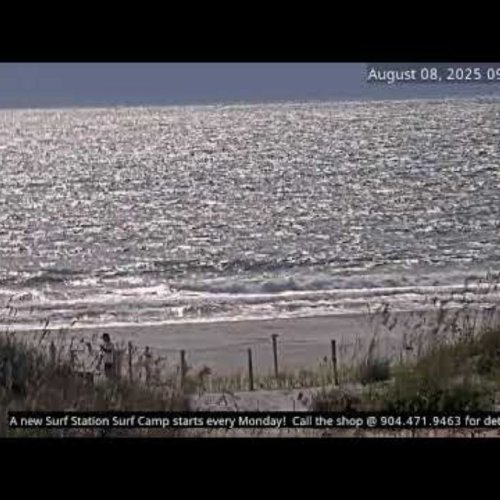 St. Augustine Beach Anastasia Live Webcam, Florida