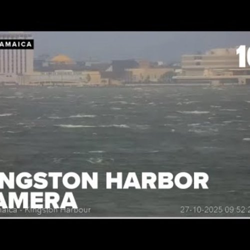 Kingston Harbour Jamaica Live View
