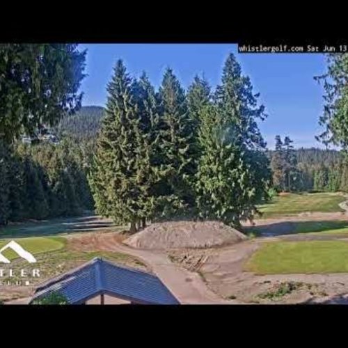 Whistler Golf Club, Hole 1 Fairway | Live Golf Course View