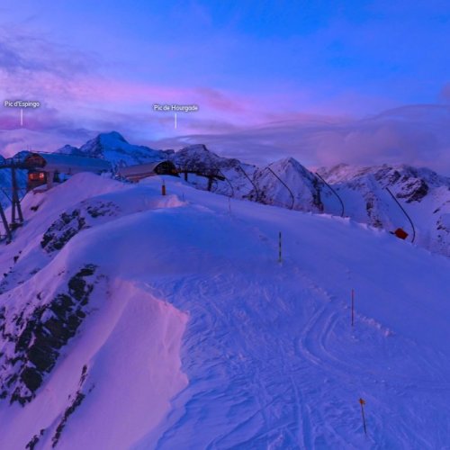 Peyragudes Cap de Pales Live View
