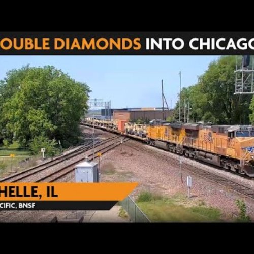 Rochelle Railroad Park Live Cam: Trains of Northern Illinois