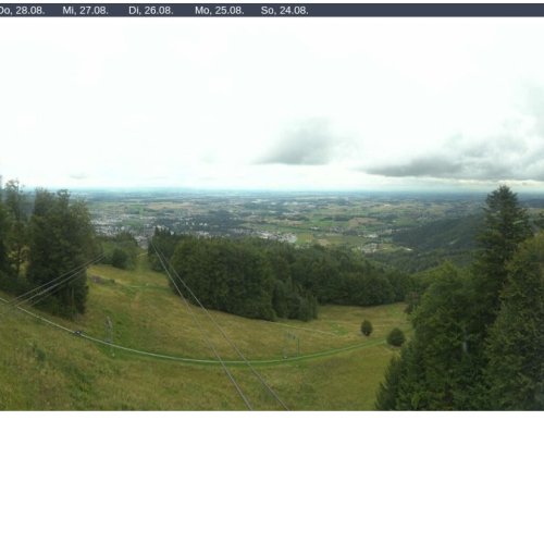 Bergstation Grünberg Live: Panoramic Views Over Gmunden, Austria