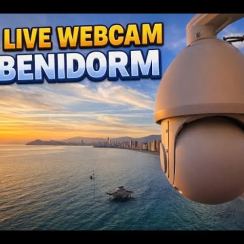 Playa de Levante Benidorm Live Webcam: Spain's Iconic Coastal View