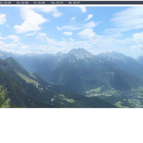 Kehlstein Berchtesgaden Live Webcam: Alpine Mountain Views